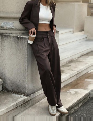 Pantaloni Shein, maro