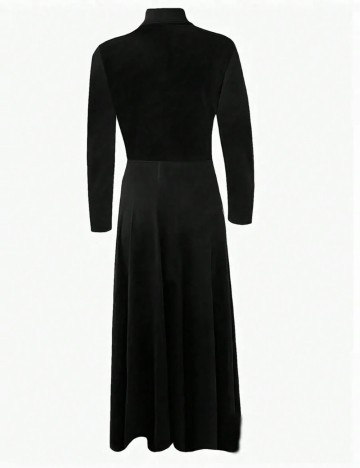 Cardigan lung Shein, negru