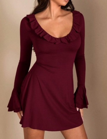 Rochie mini Shein, vișiniu