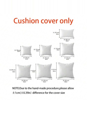 Set fețe de pernă Shein, alb