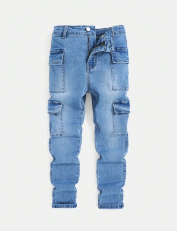 Jeans Shein, albastru