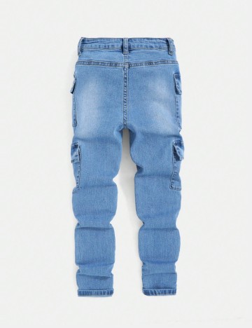 Jeans Shein, albastru