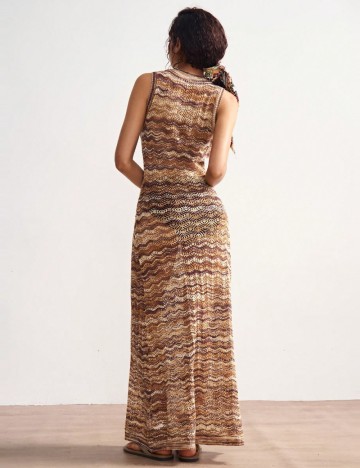 Rochie maxi Shein, maro