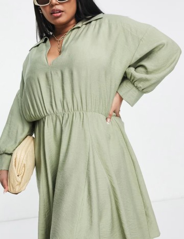 Rochie mini ASOS, verde