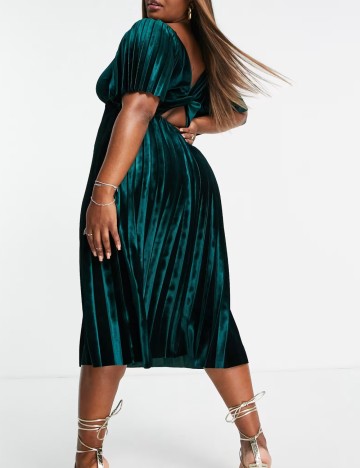 Rochie maxi ASOS, verde