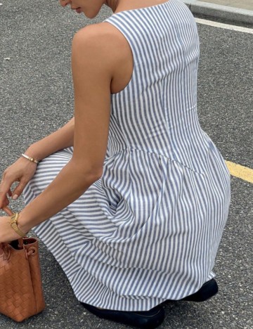 Rochie midi Shein, mix culori