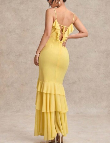 Rochie maxi Shein, galben