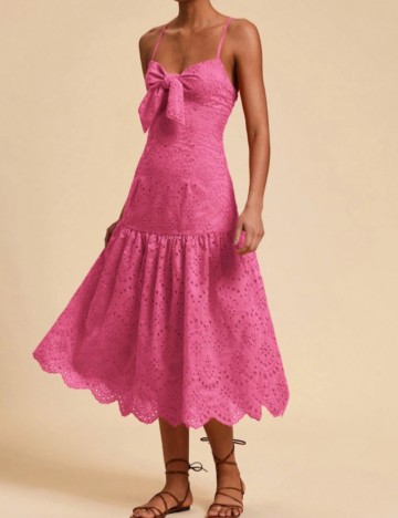 Rochie midi Shein, roz