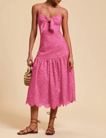 Rochie midi Shein, roz