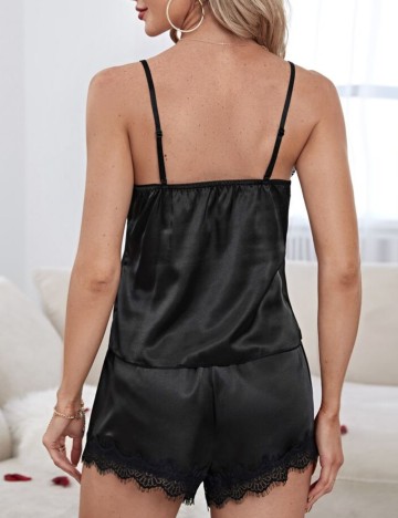 Compleu pijamale Shein, negru