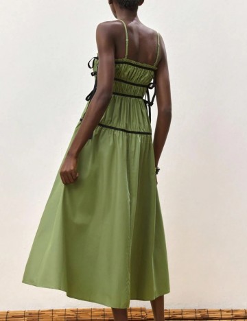 Rochie midi Shein, verde