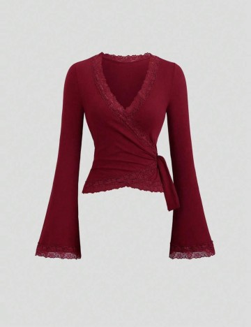 Bluză Shein, vișiniu