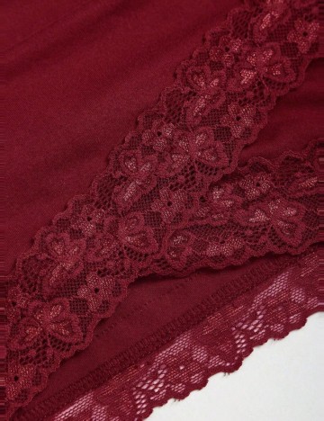 Bluză Shein, vișiniu