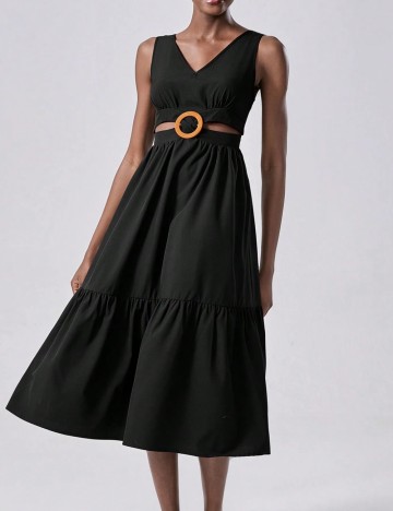 Rochie midi Shein, negru