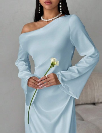 Rochie maxi Shein, albastru