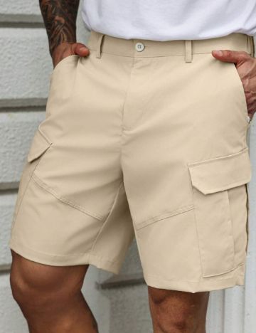 Pantaloni scurți Shein, bej