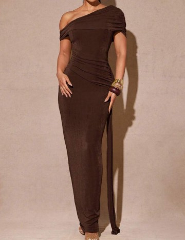 Rochie maxi Shein, maro