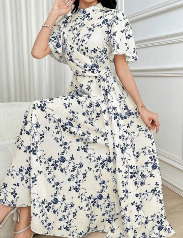 Rochie maxi Shein, alb