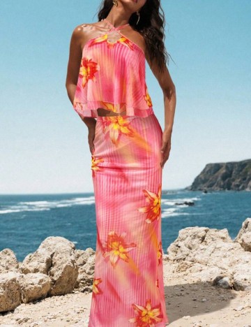 Top Shein, mix culori