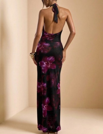 Rochie maxi Shein, mix culori