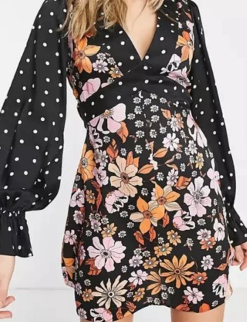 Rochie mini ASOS, mix culori