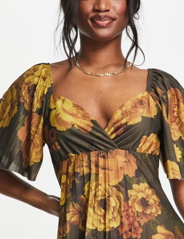 Rochie maxi ASOS, mix culori