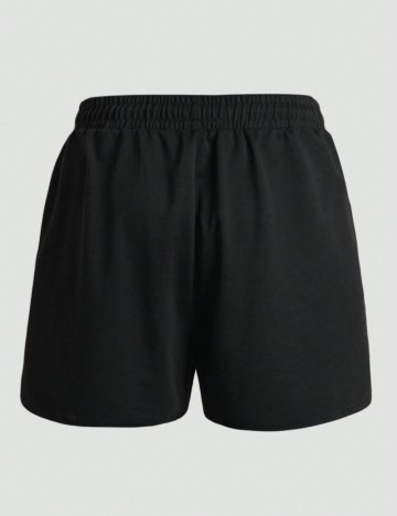 Pantaloni scurți Shein MANFINITY, negru