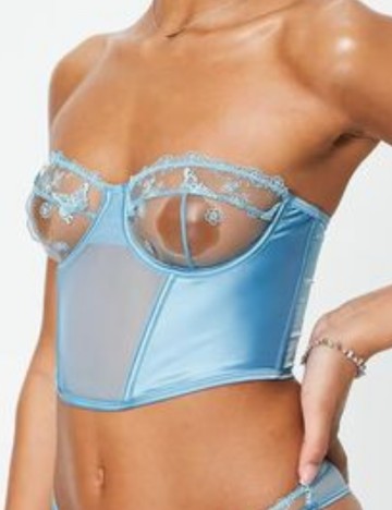 Corset ASOS, albastru