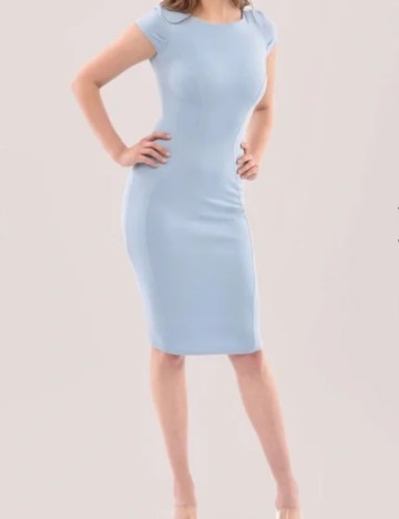 Rochie mini Closet, albastru