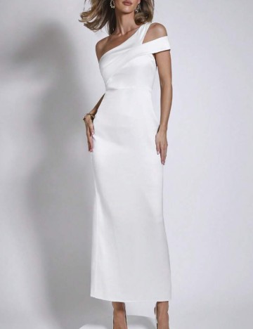 Rochie maxi Shein, alb