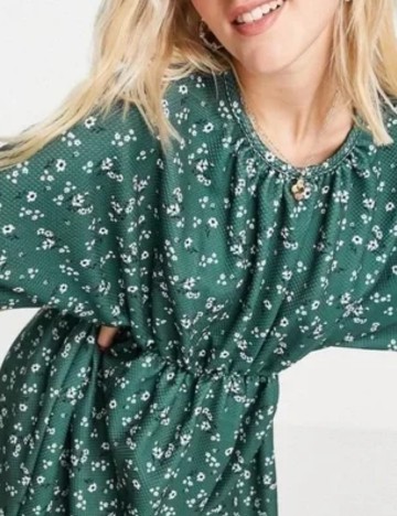 Rochie mini ASOS, verde