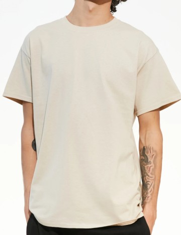 Tricou NEW LOVE CLUB, crem