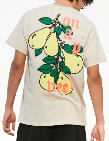 Tricou NEW LOVE CLUB, crem