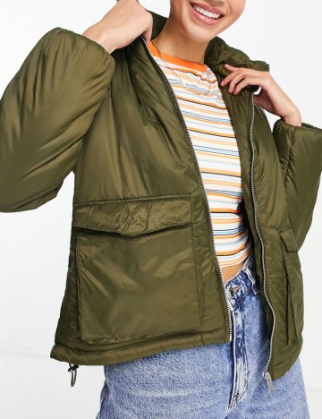 Jachetă Wednesday S Girl, verde