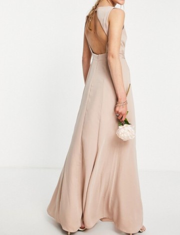 Rochie maxi Maya Deluxe, bej