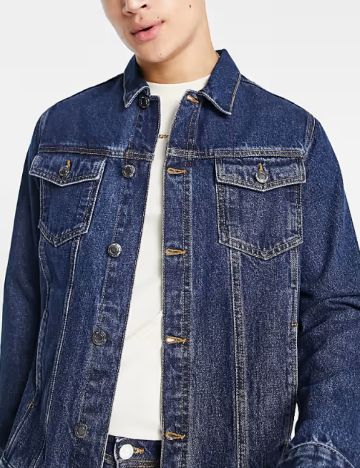 Geacă de blugi DON'T THINK TWICE, albastru