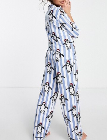 Compleu pijamale Chelsea Peers, mix culori
