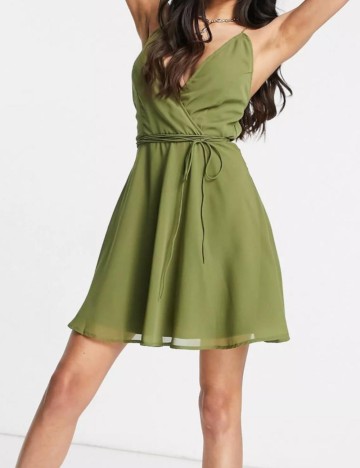 Rochie mini ASOS, kaki