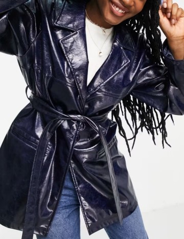 Trench ASOS, albastru