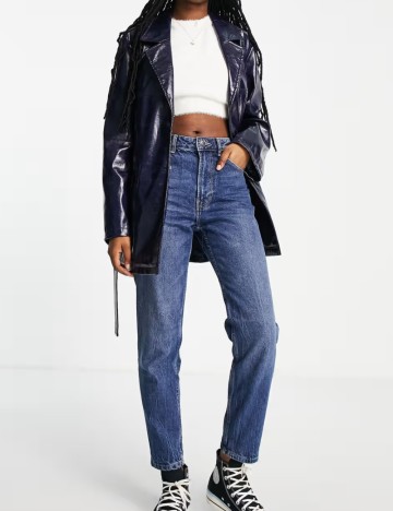 Trench ASOS, albastru