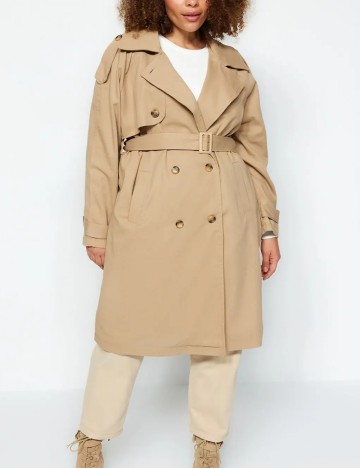 Trench TRENDYOL, bej