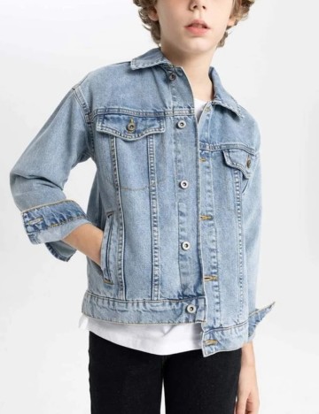 Jachetă De Blugi DeFacto, albastru