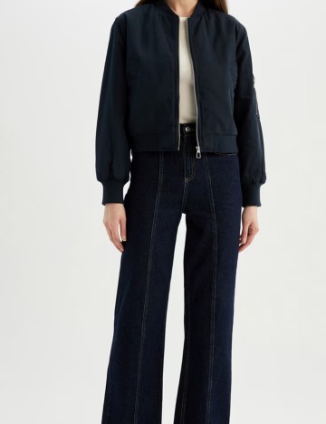 Jachetă DeFacto, albastru