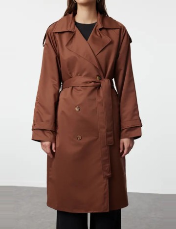 Trench TRENDYOL, maro