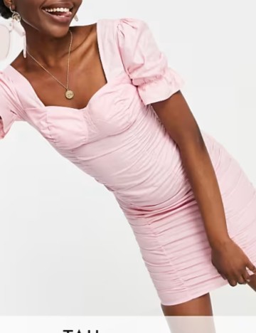 Rochie mini Parisian, roz