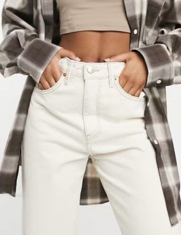 Jeans Stradivarius, bej