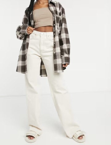 Jeans Stradivarius, bej