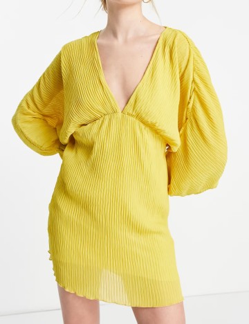Rochie mini ASOS, galben