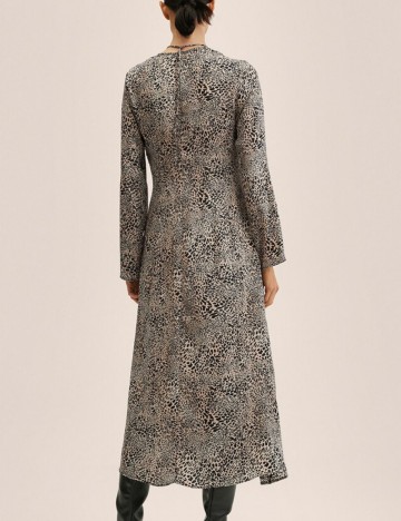 Rochie midi Mango, mix culori