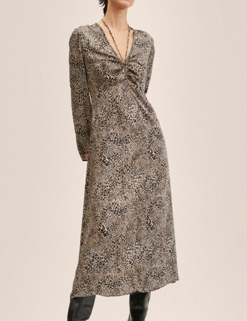 Rochie midi Mango, mix culori